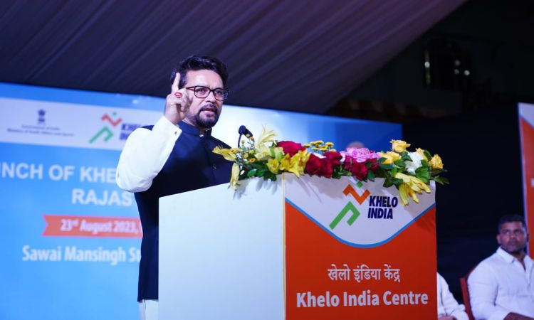 Sports Minister Anurag Thakur announces to set up National Centre of Excellence in Raj