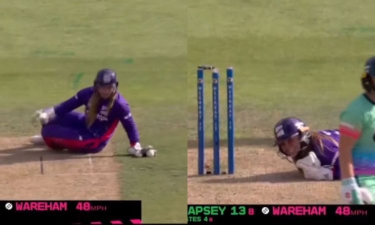 WATCH: विकेटकीपर ने कर दिया था ब्लंडर, लेकिन बल्लेबाज़ कैप्सी ने मान ली थी हार