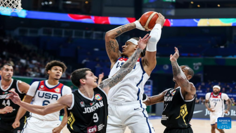 US crushes Jordan, China suffers more in FIBA World Cup