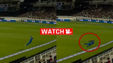 फिटनेस में कोहली से कम नहीं हैं Matthew Wade, हवा में उड़कर बचाया छक्का; देखें VIDEO