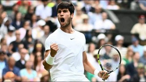 Wimbledon: Alcaraz sinks Rune, sets up semis clash against Medvedev