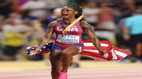 World Athletics Championships: Debutant Sha'Carri Richardson crowned as 100m world champion