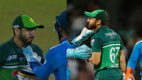 Asia Cup 2023: आगा सलमान को हेलमेट ना पहनने की गलती पड़ी भारी, जडेजा की गेंद लगकर बहने लगा चेहरे से 