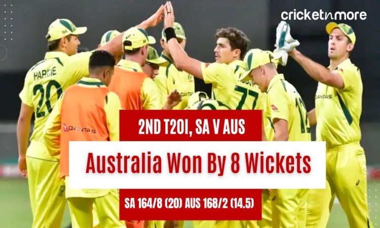 South Africa vs Australia 2nd t20I Scorecard