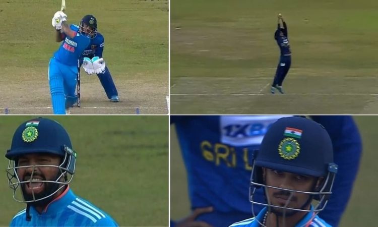 वेल्लालागे ने किशन का हवा में उछलकर पकड़ा शानदार कैच, पांड्या अपने साथी खिलाड़ी पर हुए आगबबूला, Watch वीडियो