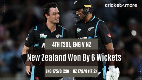 England vs New Zealand 4th T20I Cricket Scorecard