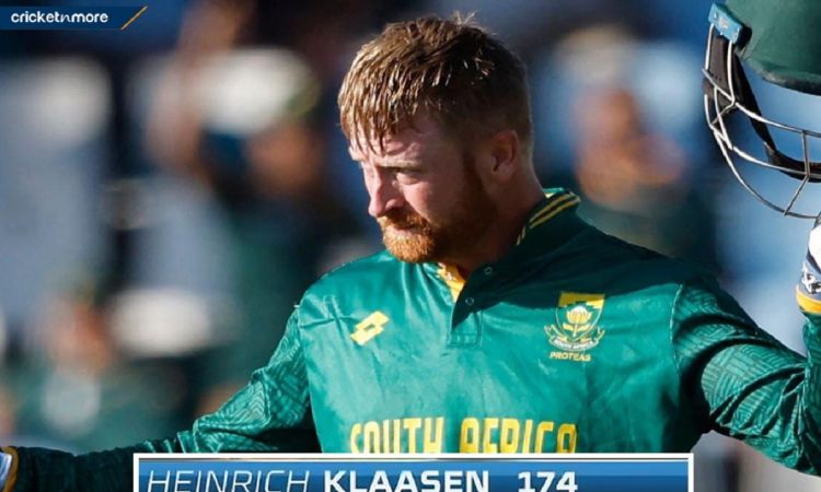 Heinrich Klaasen smashes fourth fastest 150 in men's ODIs as South Africa record seventh 400+ total