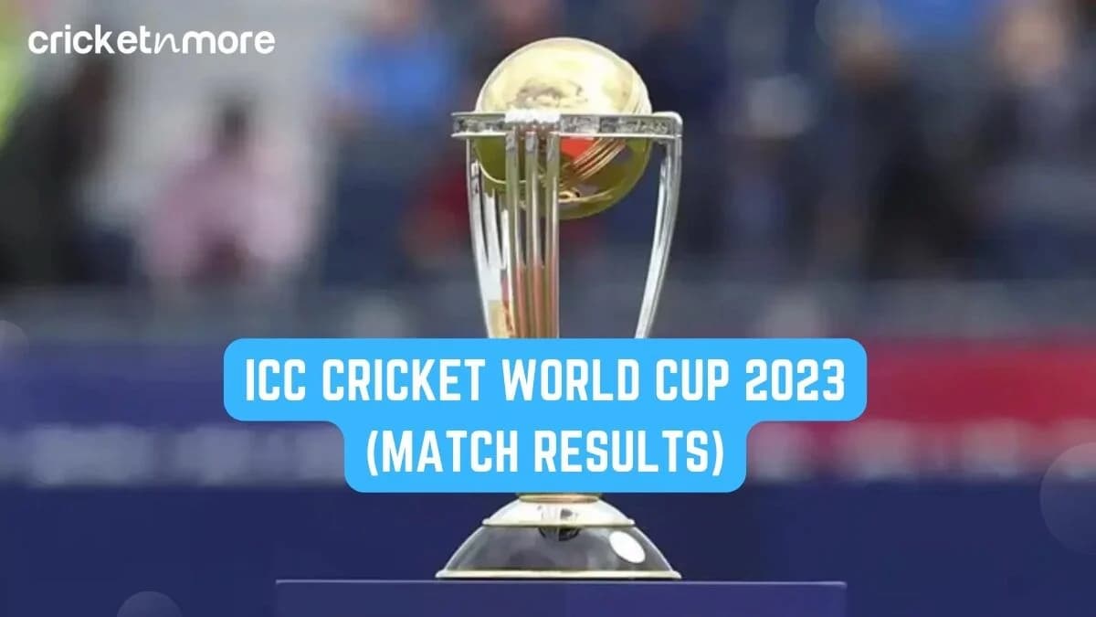 cricket world cup 2023 final match result