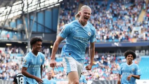 Haaland scores hat trick as Man City maintain 100 percent start in Premier League