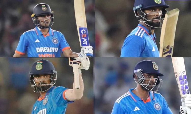 For the third time 4 batsmen scored 50 plus scores while chasing the target in ODI for India