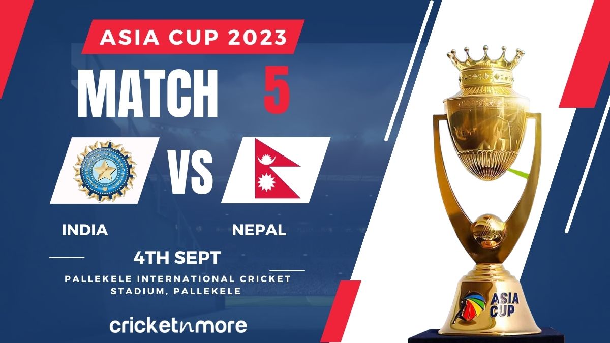 India vs Nepal Live Score Match Updates