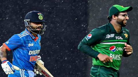 Asia Cup: India-Pakistan match halted in Colombo due to heavy rain; Rohit, Gill slam fifties