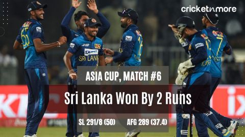 Sri Lanka vs Afghanistan Scorecard