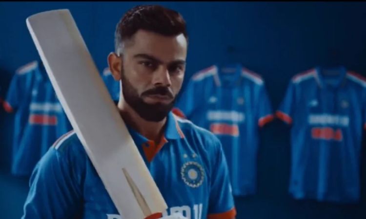  Team India's jersey for ODI World Cup 2023 officially unveiled