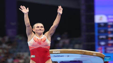 Ageless Chusovitina legend wows audiences at Hangzhou Asiad