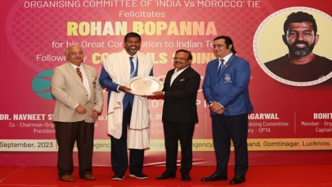 AITA felicitates Rohan Bopanna as India star gets ready for last Davis Cup hurrah