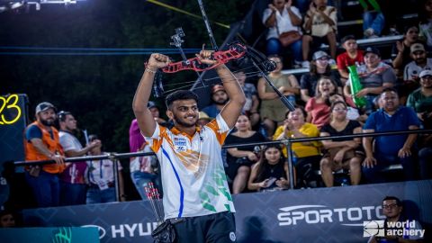 Archery World Cup Final: Prathamesh Jawkar wins silver in men's compound event; Vennam, Aditi bow ou