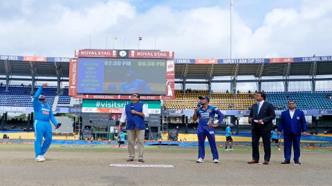 Asia Cup: Axar replaces Shardul in the playing XI, as India win toss and, elect to bat first against