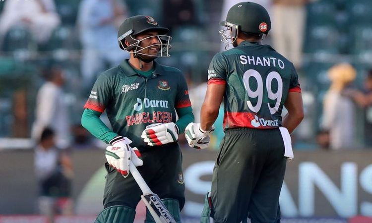 Asia Cup: Mehidy Hasan, Najmul Hossain hit tons as Bangladesh post highest-ever total overseas