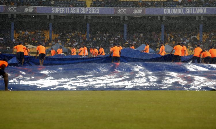 Asia Cup 2023: Rain Stops The Play After Sri Lankan Spin Duo Of Wellalage And Asalanka Magic
