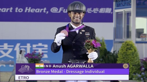 Asian Games: Anush Agarwalla wins historic bronze in Dressage Individual; Hriday Chheda gets elimina