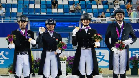 Asian Games: Historic gold in Team Dressage; silver and bronze in sailing keep India going at Hangzh