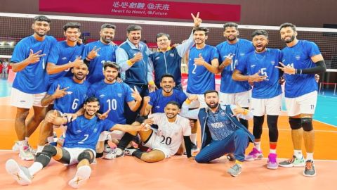 Asian Games: Indian men's volleyball team remain on course to history with 3-0 rout of Chinese Taipe