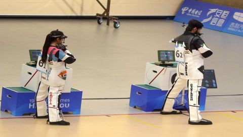 Asian Games: Ramita, Divyansh suffer heartbreak, lose bronze in 10m Air Rifle Mixed Team shooting (L