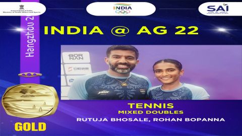 Asian Games: Rohan Bopanna, Rutuja Bhosale win gold in mixed doubles