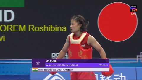 Asian Games: Roshibina advances to final, second Indian Wushu player ever to do so