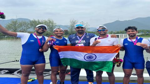 Asian Games: Rower Parminder Singh happy to follow in his father's footsteps and win bronze for Indi