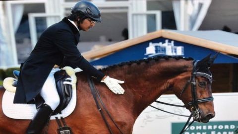 Asian Games: Son lives up to his father's prophecy as India wins historic gold in Team Dressage in e