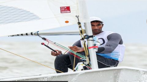 Asian Games: Vishnu misses on gold as final race cancelled, gets bronze in Men's Dinghy--ILCA7