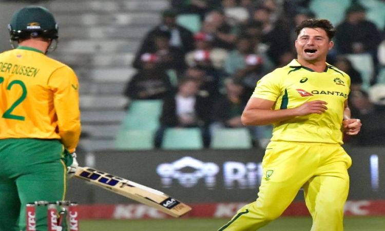 SA vs AUS, 2nd T20I: டாஸ் வென்றுள்ள ஆஸ்திரேலிய அணி பந்துவீச்சு!