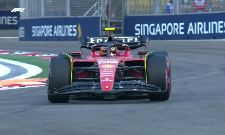 Formula 1: Ferrari's Sainz tops final practice for Singapore GP