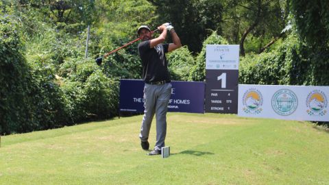 Golf: Akshay continues dominant display, holds on to the lead at halfway stage in Golconda Masters