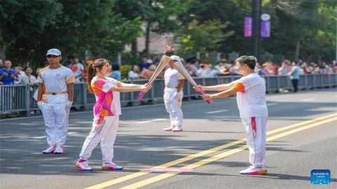 Hangzhou Asian Games torch relay completed