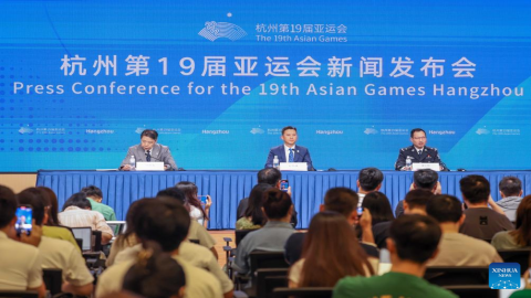 Hangzhou Asian Games torch relay to start on Sep 8 near the West Lake