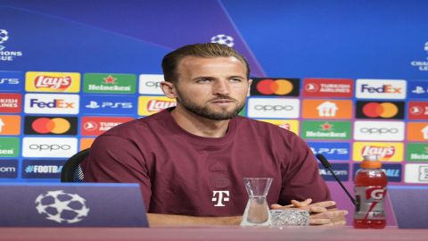 Harry Kane excited to face Manchester United in Bayern's shirt