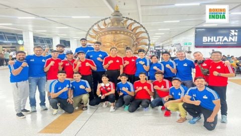 Indian boxing contingent embarks on 17-Day training camp in China ahead of Asian Games