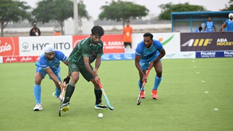 Indian men's hockey team beat Pakistan via sudden death to win Men's Hockey5 Asia Cup