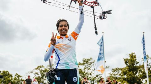 India's youngest world archery champion, Aditi Gopichand is a 17-yr-old prodigy