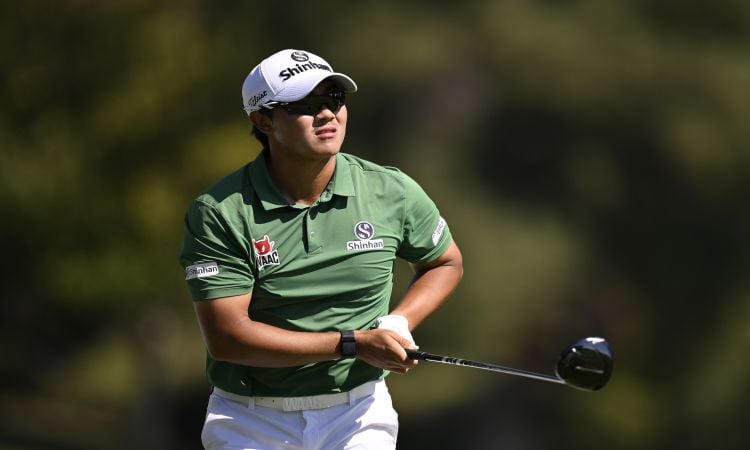 Korea’s Kim moves into joint lead as he eyes birthday bash at Fortinet Championship