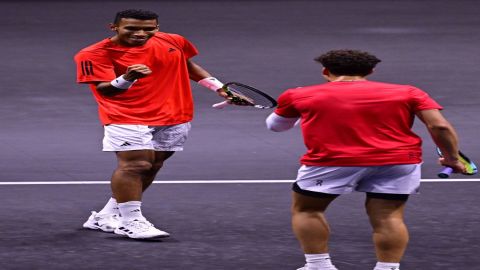 Laver Cup: Felix-Shelton pair take Team World to brink of title with 10-2 lead over Team Europe