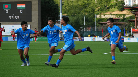 SAFF U16 football: India open their campaign with narrow win over Bangladesh