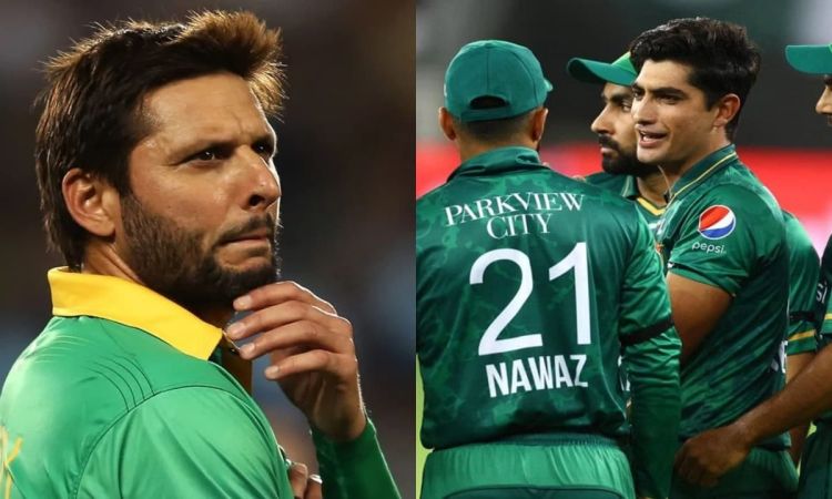 शाहिद अफरीदी ने वर्ल्ड कप के लिए चुनी पाकिस्तान की टीम, नसीम शाह और मोहम्मद नवाज को किया बाहर