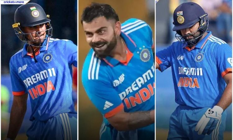 ICC ODI रैंकिंग में छाए भारतीय खिलाड़ी, विराट-रोहित और गिल ने मचाई धूम