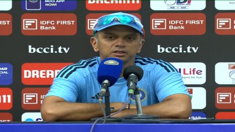 We know we have to keep improving but will carry this momentum into World Cup: Rahul Dravid