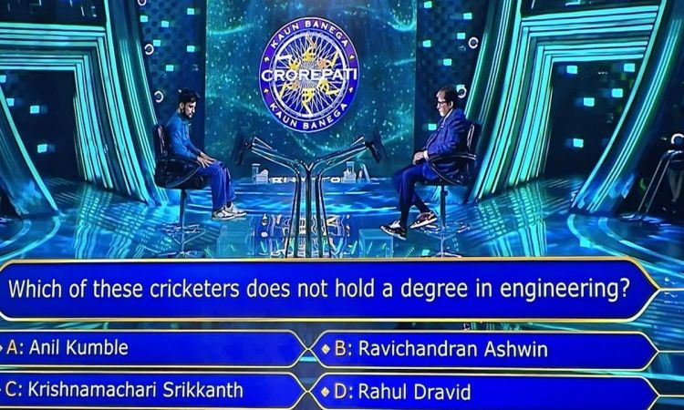 'कौन बनेगा करोड़पति' में पूछा गया 12,50,000 लाख का ये सवाल? Cricket Lovers के लिए भी जवाब देना मुश्क