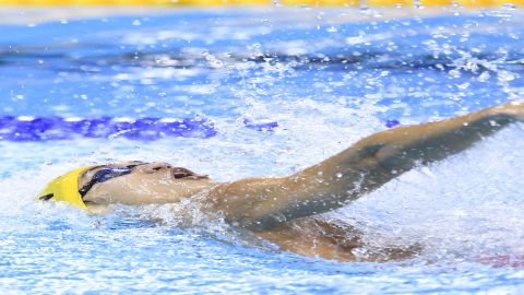 World champs Qin, Xu make hat-tricks, Zhang sweeps 6 golds in Hangzhou Asiad swimming